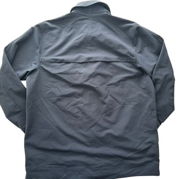 Lululemon Cargo Pocket Shirt Jacket True Navy Size Medium Button Front Casual - Picture 4 of 5